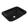 Basins Turner Hastings Fino 55x41 Under Counter Basin Colour: Matte Black Place & Palette