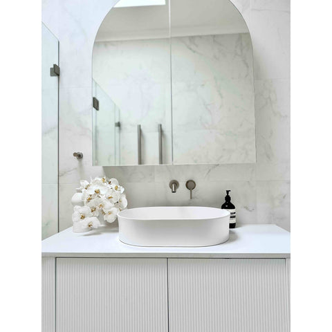 Basins Turner Hastings Fino Counter Top Basin Colour: Gloss White Place & Palette