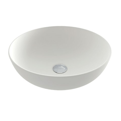 Basins Turner Hastings Fino Round 379 Counter Top Basin Colour: Gloss White Place & Palette