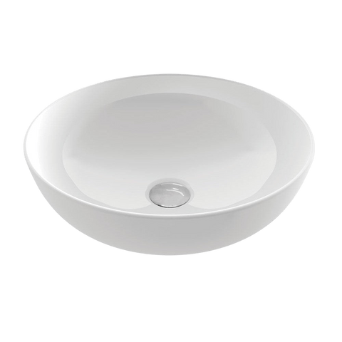 Basins Turner Hastings Fino Round 379 Counter Top Basin Colour: Gloss White Place & Palette