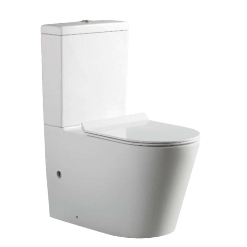 Toilets BelBagno Flay-R Rimless Toilet Suite Place & Palette