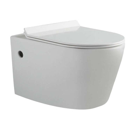 Flay-R Rimless Wall Hung Pan Toilet-Toilets-BelBagno-place-and-palette