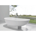 Flora Bath-Baths-Pietra Bianca-White Matte-place-and-palette