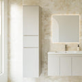 Vanities Timberline Fraser Tallboy Wall Hung Size: W 400mm Place & Palette