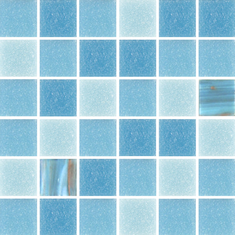 Reflections Glass Mosaic Tile - Place & Palette