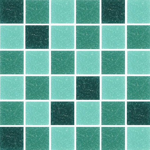 Reflections Glass Mosaic Tile - Place & Palette