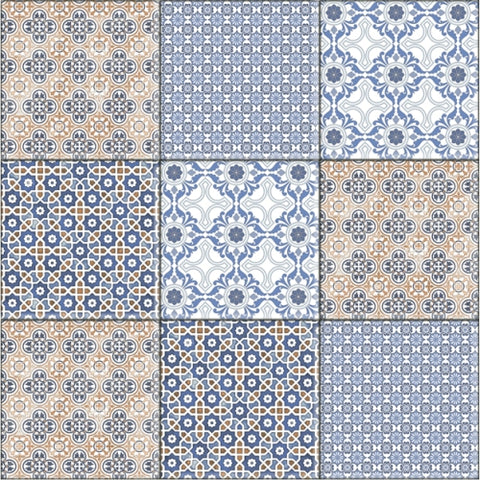 Mosaic Cotto Tile - Place & Palette