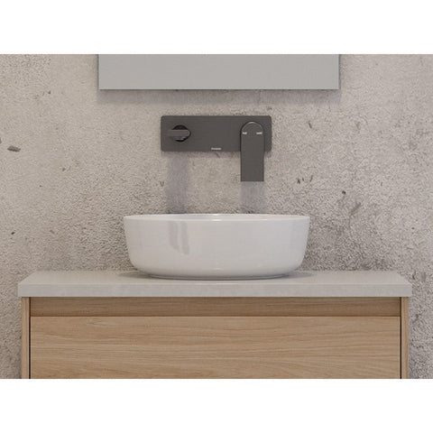 Gem Ceramic Basin 305mm-Basins-Timberline-White Gloss-place-and-palette