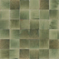 Tiles The Manly Collection Gleeze Porcelain Tile Colour: Giada Green Gloss Size: 100x100mm Place & Palette