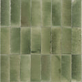 Tiles The Manly Collection Gleeze Porcelain Tile Colour: Giada Green Gloss Size: 75x200mm Place & Palette