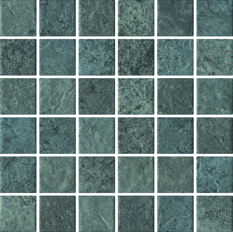 Hideaway Alpine Pool Mosaic Cotto Tile - Place & Palette