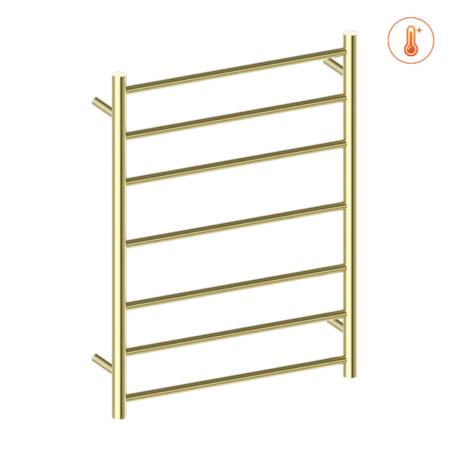 Heated Towel Ladder-Accessories-Nero-Brushed Gold-place-and-palette