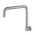 Showers Modern National High Rise Shower Arm - Round Colour: Electroplated Brushed Chrome Place & Palette