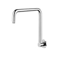 Showers Modern National High Rise Shower Arm - Round Colour: Electroplated Chrome Place & Palette