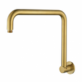 Showers Modern National High Rise Shower Arm - Round Colour: Pvd Brushed Nickel Place & Palette