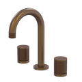 Tapware ParTaps IDK Basin Set Swivel Colour: Native Brass Place & Palette