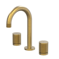 Tapware ParTaps IDK Basin Set Swivel Colour: Rumbled Brass Place & Palette