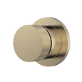 Showers ParTaps IDK Divertor Remote Only - Round Back Plate - IDK Handle Colour: Brushed Brass Gold Place & Palette