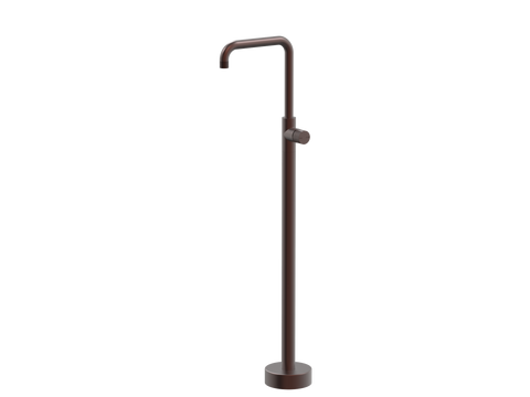 Tapware ParTaps IDK Floor Bath Filler MIxer - 90 Degree Colour: Antique Copper Place & Palette