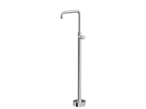 Tapware ParTaps IDK Floor Bath Filler MIxer - 90 Degree Colour: Chrome Place & Palette