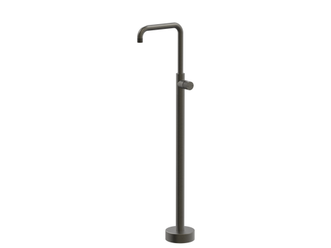 Tapware ParTaps IDK Floor Bath Filler MIxer - 90 Degree Colour: Volcanic Grey Place & Palette