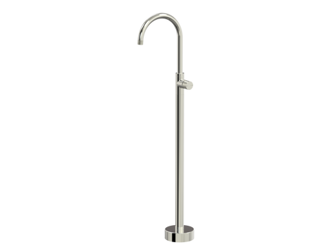 Tapware ParTaps IDK Floor Bath Filler Mixer - Gooseneck Colour: Luminick Place & Palette