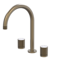 Tapware ParTaps IDK Marble Sink Set Hob Swivel Colour: Antique Bronze Insert: Bianco Marble Place & Palette
