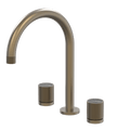 Tapware ParTaps IDK Marble Sink Set Hob Swivel Colour: Antique Bronze Insert: Nero Marble Place & Palette