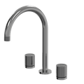 Tapware ParTaps IDK Marble Sink Set Hob Swivel Colour: Black Sapphire Insert: Nero Marble Place & Palette