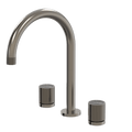 Tapware ParTaps IDK Marble Sink Set Hob Swivel Colour: Brushed Gunmetal Insert: Nero Marble Place & Palette