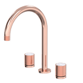 Tapware ParTaps IDK Marble Sink Set Hob Swivel Colour: Copper Insert: Bianco Marble Place & Palette