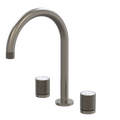 Tapware ParTaps IDK Marble Sink Set Hob Swivel Colour: Gunmetal Insert: Bianco Marble Place & Palette