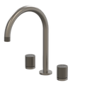 Tapware ParTaps IDK Marble Sink Set Hob Swivel Colour: Gunmetal Insert: Nero Marble Place & Palette