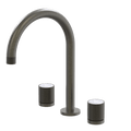 Tapware ParTaps IDK Marble Sink Set Hob Swivel Colour: Volcanic Grey Insert: Bianco Marble Place & Palette