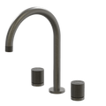 Tapware ParTaps IDK Marble Sink Set Hob Swivel Colour: Volcanic Grey Insert: Nero Marble Place & Palette