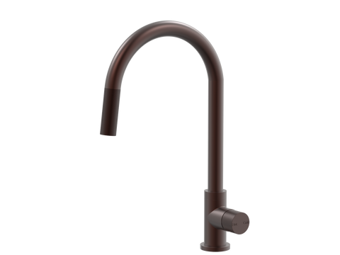 Tapware ParTaps IDK Sink Pull-Out Mixer Colour: Antique Copper Style: Gooseneck Place & Palette