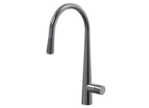 Tapware ParTaps IDK Sink Pull-Out Mixer Colour: Black Sapphire Style: Original Place & Palette