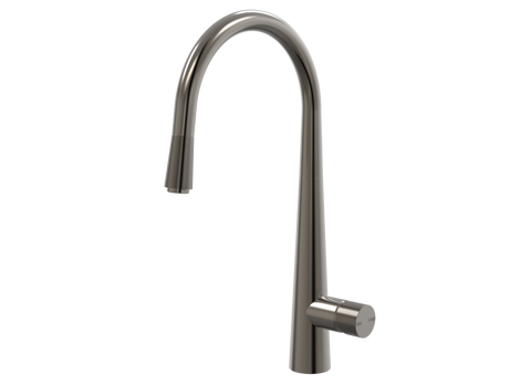 Tapware ParTaps IDK Sink Pull-Out Mixer Colour: Brushed Gunmetal Style: Original Place & Palette