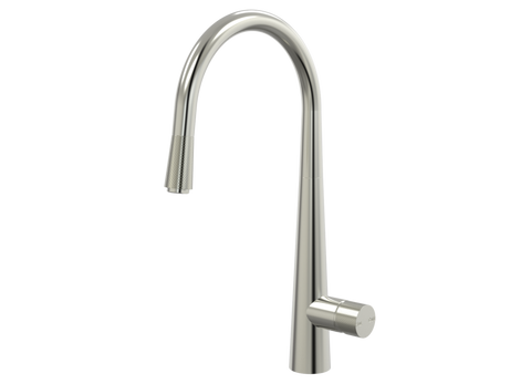 Tapware ParTaps IDK Sink Pull-Out Mixer Colour: Brushed Nickel Style: Original Place & Palette