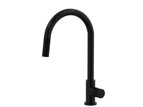 Tapware ParTaps IDK Sink Pull-Out Mixer Colour: Midnight Black Style: Gooseneck Place & Palette