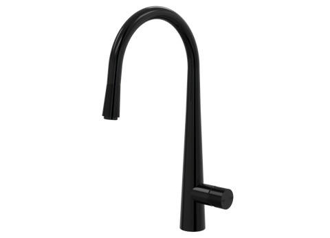 Tapware ParTaps IDK Sink Pull-Out Mixer Colour: Midnight Black Style: Original Place & Palette