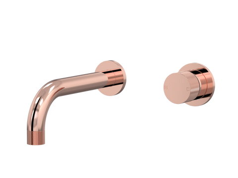 Tapware ParTaps IDK Wall Mixer Basin Set Outlet Colour: Copper Size: 160mm Place & Palette