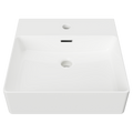 Iconic 420mm Ceramic Basin-Basins-Timberline-White Gloss-place-and-palette