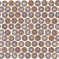 Penny Round Porcelain Tile - Place & Palette