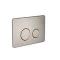 In Wall Toilet Push Flush Plate-Toilets-Nero-Brushed Nickel-place-and-palette