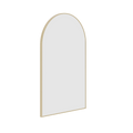 Mirrors Thermogroup Arch Framed Mirror Colour: Gold Demister: With Demister Place & Palette