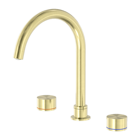 Tapware Nero Kara Kitchen Set Colour: Brushed Gold Place & Palette