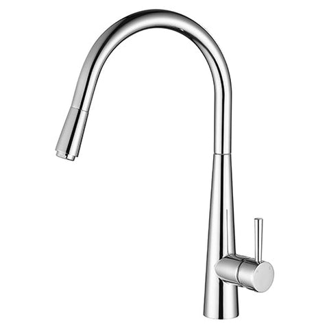 Tapware Modern National Kasper Pull Out Kitchen Mixer Colour: Electroplated Chrome Place & Palette