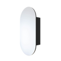 Mirrors Thermogroup Pill-Shaped Mirror Cabinet Colour: Black Place & Palette