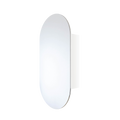 Mirrors Thermogroup Pill-Shaped Mirror Cabinet Colour: White Place & Palette